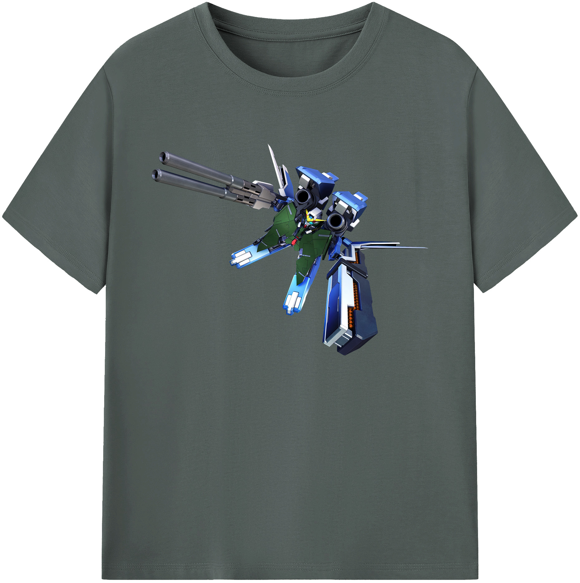 （画像用） 機動戦士ガンダム Mobile Suit Gundam 綿100％ メンズ半袖Tシャツ｜肌触りやわらか＆通気性
